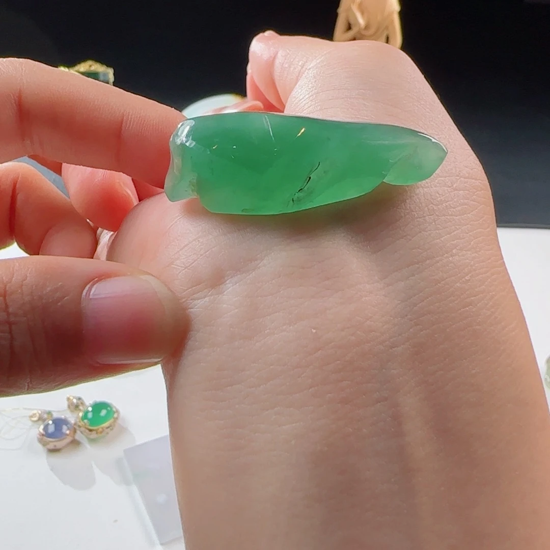 定制翡翠未镶嵌橦