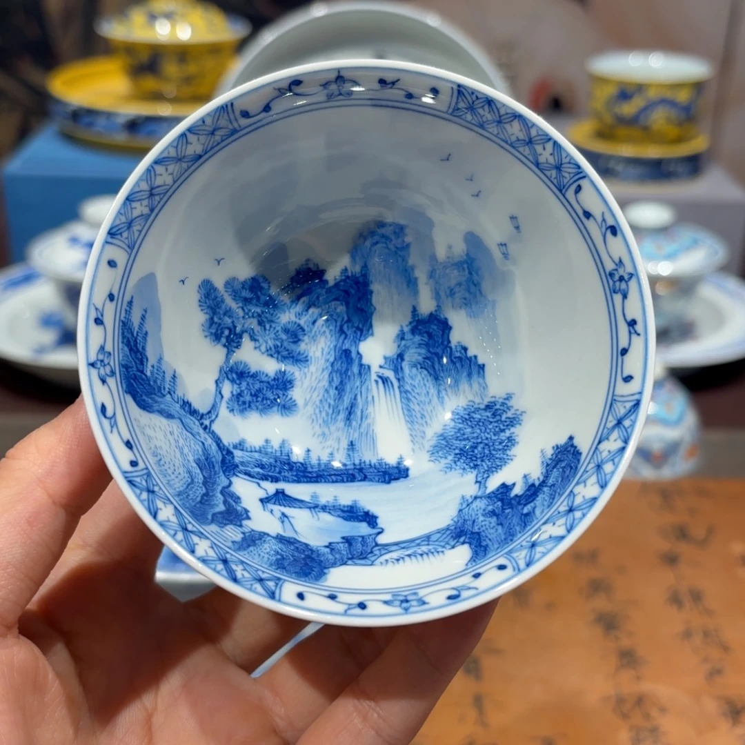 手工手绘陶瓷茶具