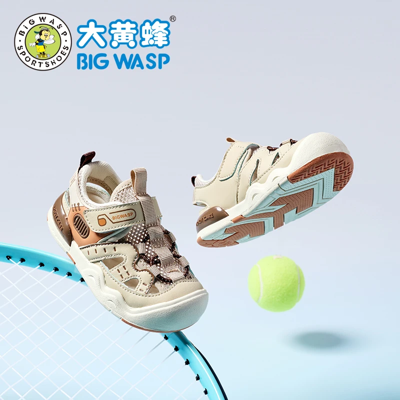 大黄蜂儿童凉鞋网红爆款1-3岁幼儿初期学步鞋软底4-6岁儿童机能鞋