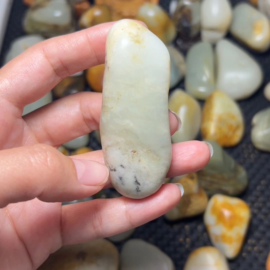 和田玉未镶嵌挂件26