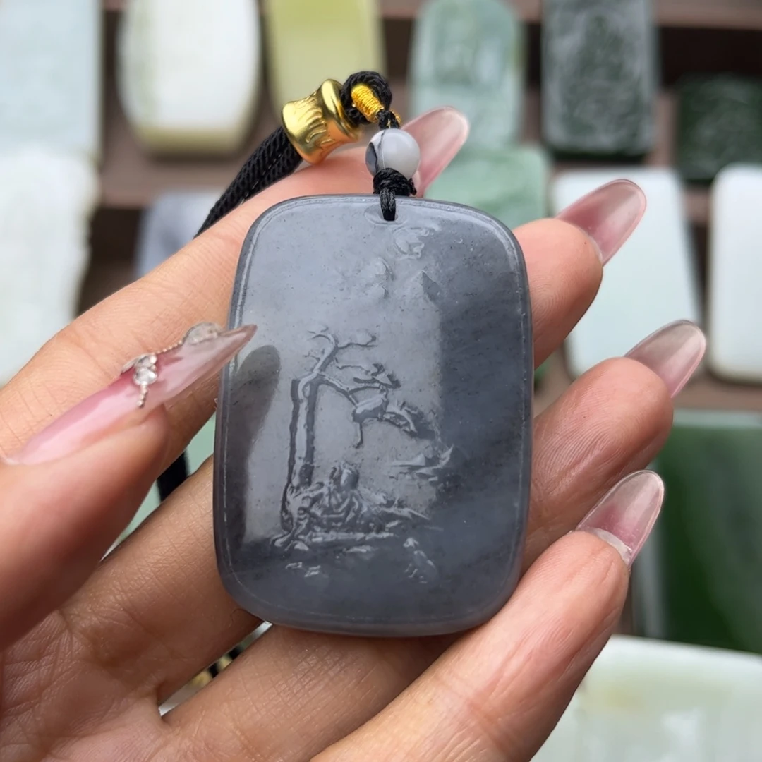 和田玉挂件未镶嵌