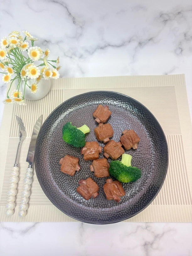 352默认微瑕黑色蜂窝肌理大盘10英寸25cm（全场任意2单包邮）盘子