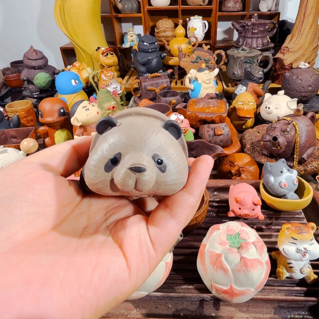 茶壶紫砂纯手工制作过程就是