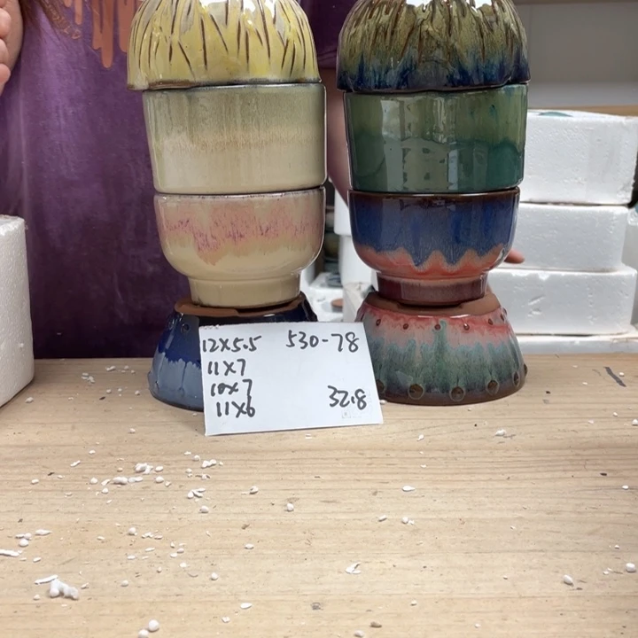 紫砂花盆多肉花盆微瑕78