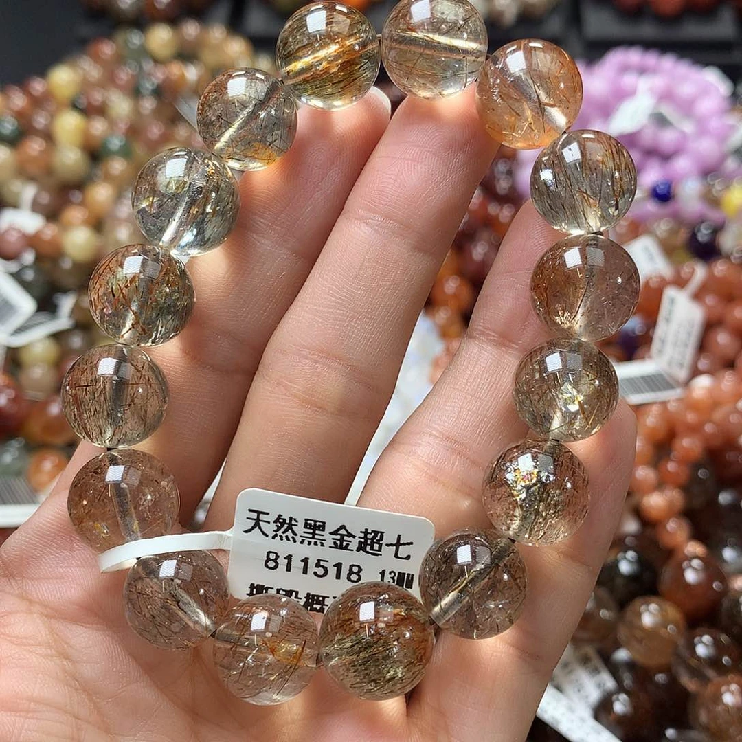 发晶手链未镶嵌，，