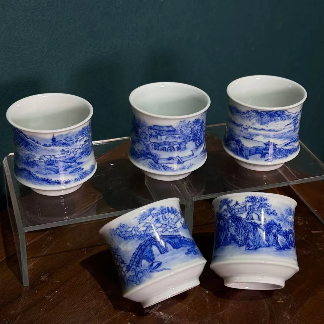 金陵五景图茶器——谢凯山房