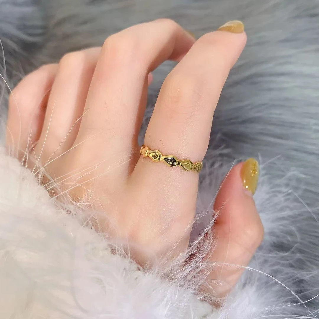 【伟新源】足金999 5G工艺 蛇戒（点击选择圈口）