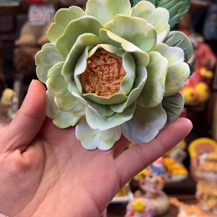 陶摆件小镇青花每日有新品