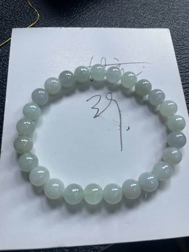 翡翠珠子 珠串种水