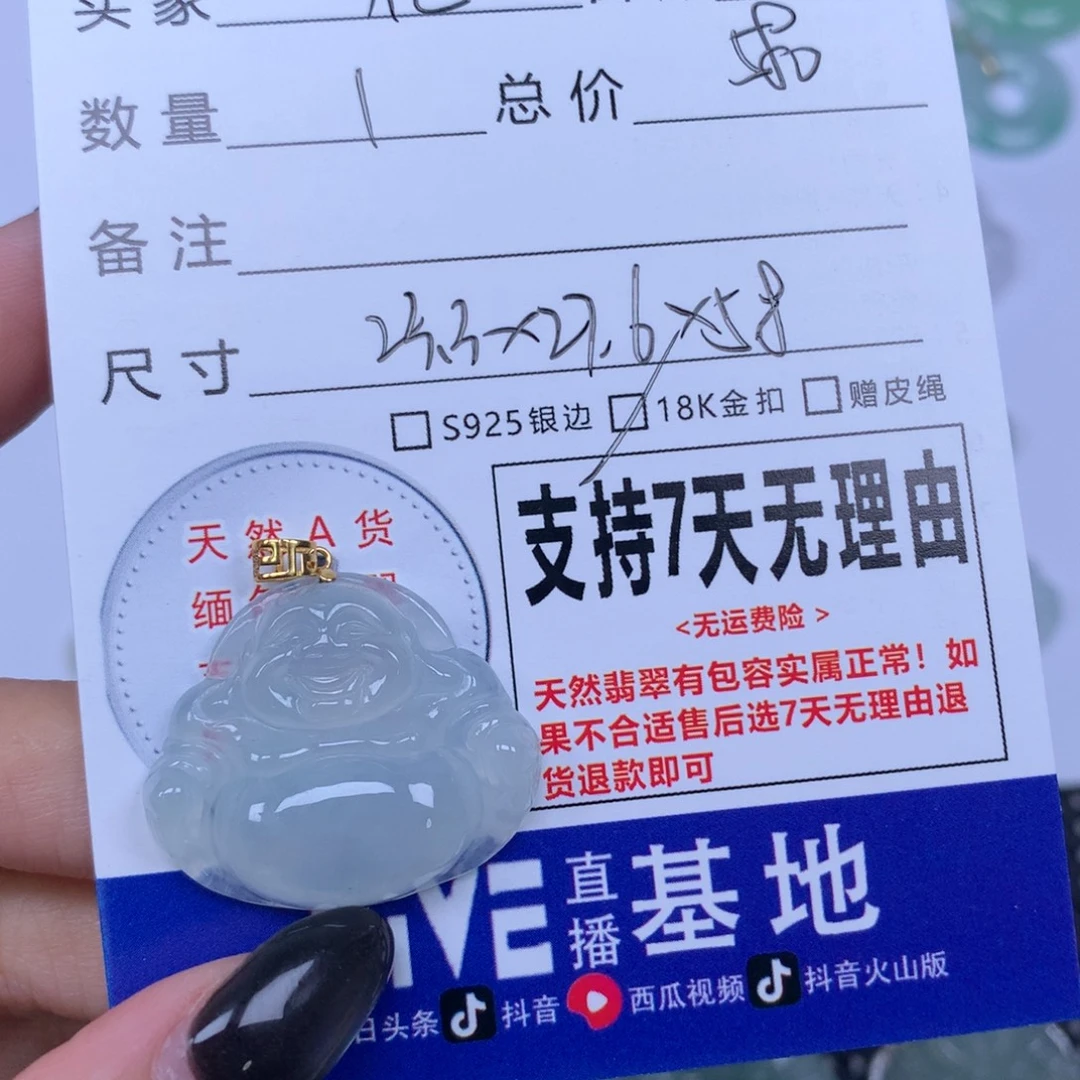 亿***～颈饰未镶嵌翡翠天然