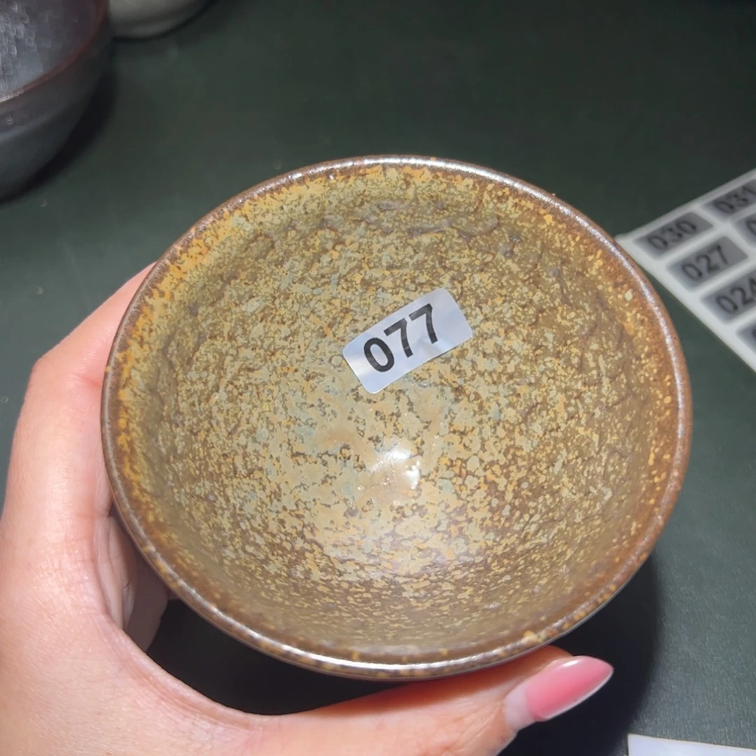 茶盏全手工原矿原釉建盏