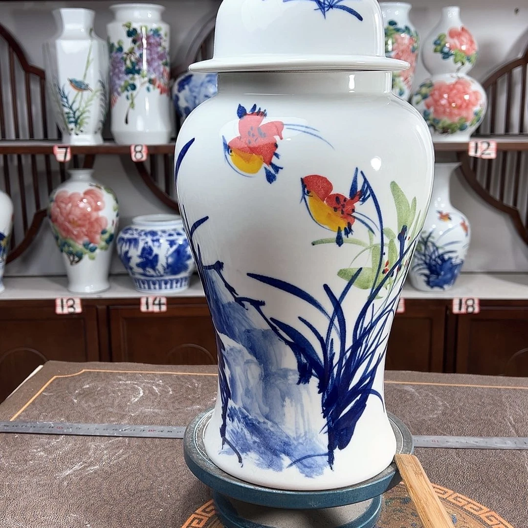 摆件景德镇陶瓷将玉