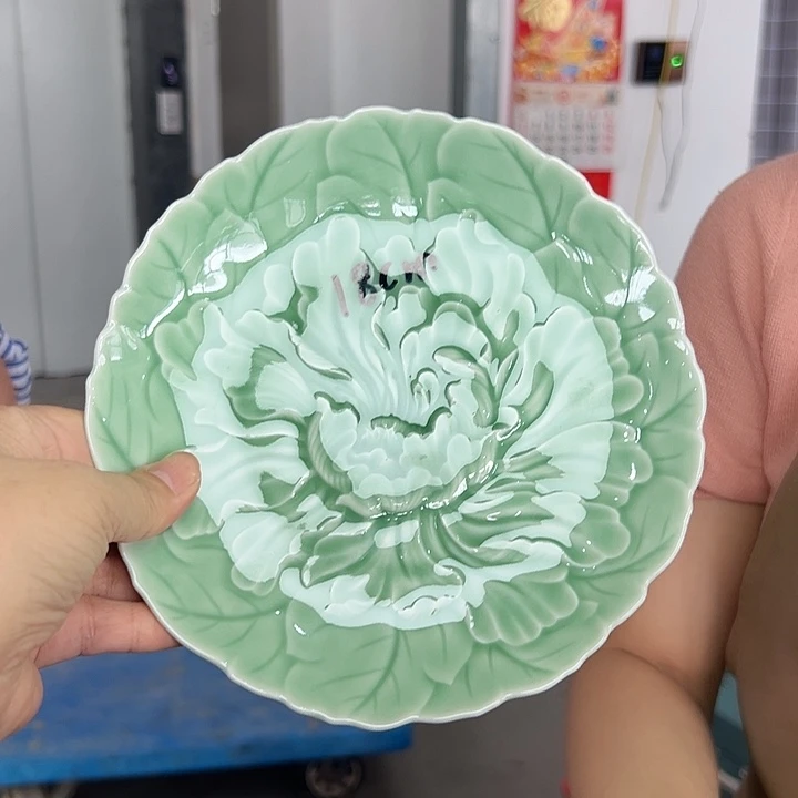 龙泉云间青瓷小米茶器