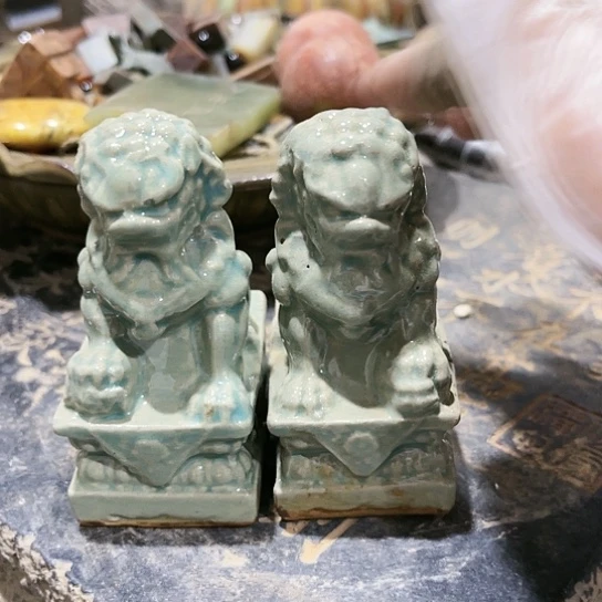 ༺****༻瓦当摆件摆件茶桌