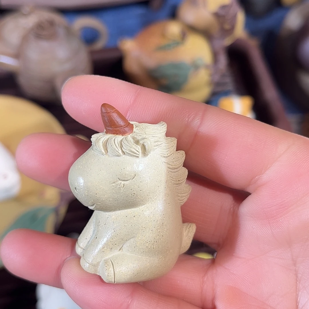 紫砂茶盘阿*紫砂独角兽
