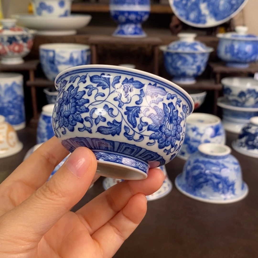 行***云景德镇陶瓷手工手绘