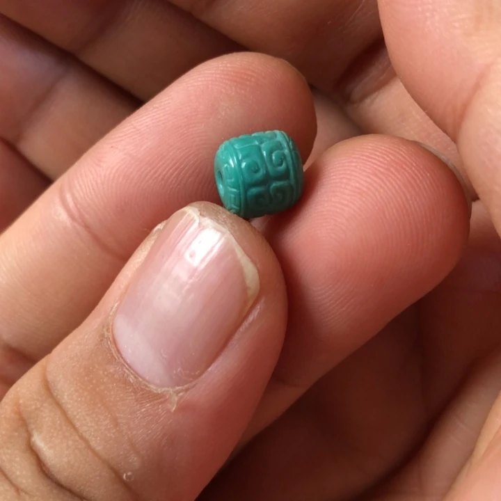 未镶嵌绿松石珠宝半成品