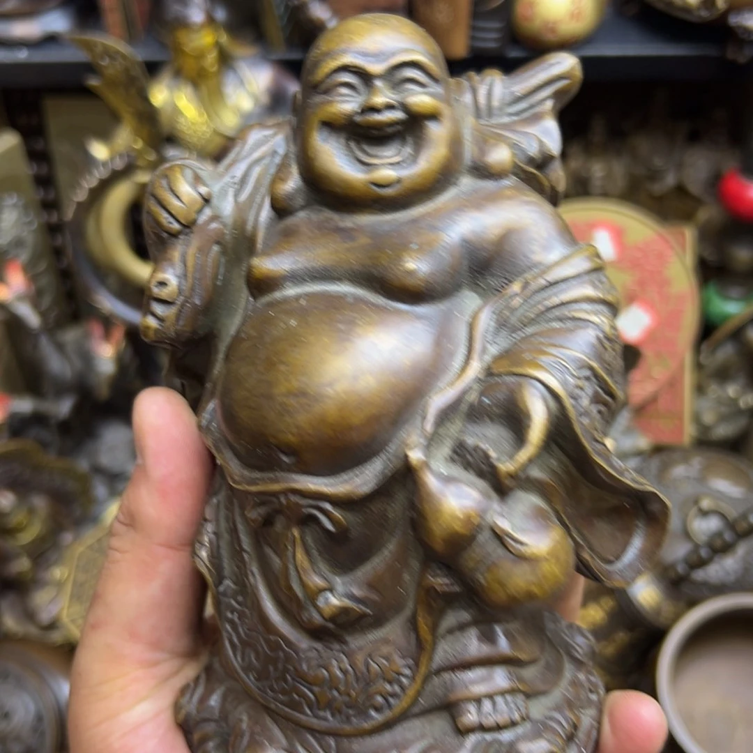 百万古铜工艺品摆件