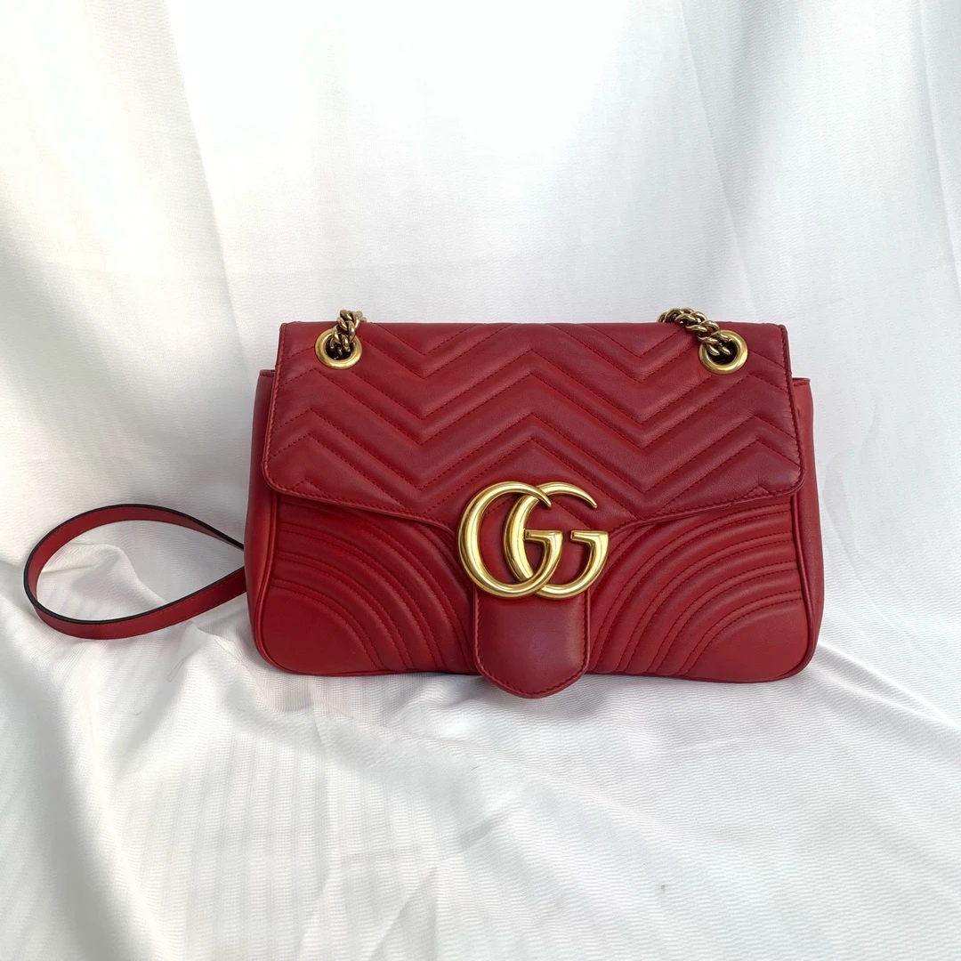 95新 GUCCI/古驰 gucci 红金马蒙30