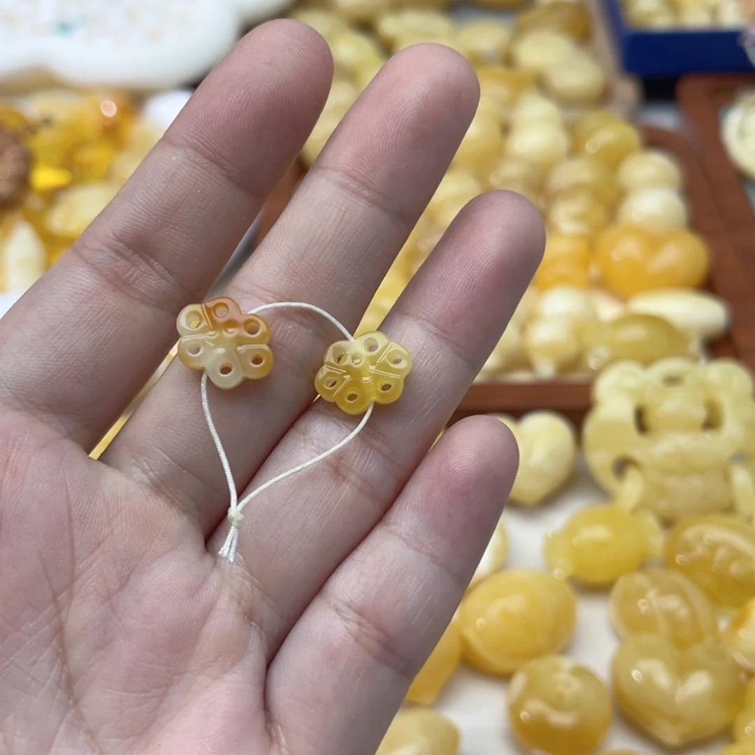 【闪购商品】未镶嵌蜜蜡裸石配饰