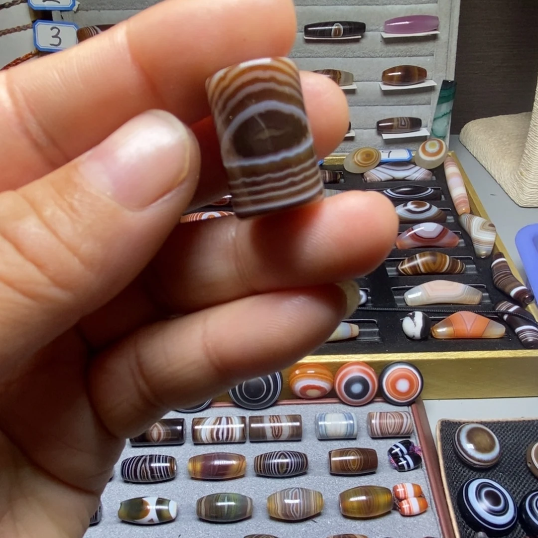 玛瑙/玉髓合金珠宝半成品