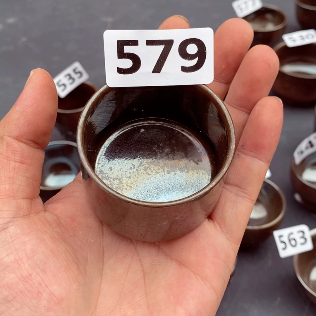 柴烧茶具套杯子杯子