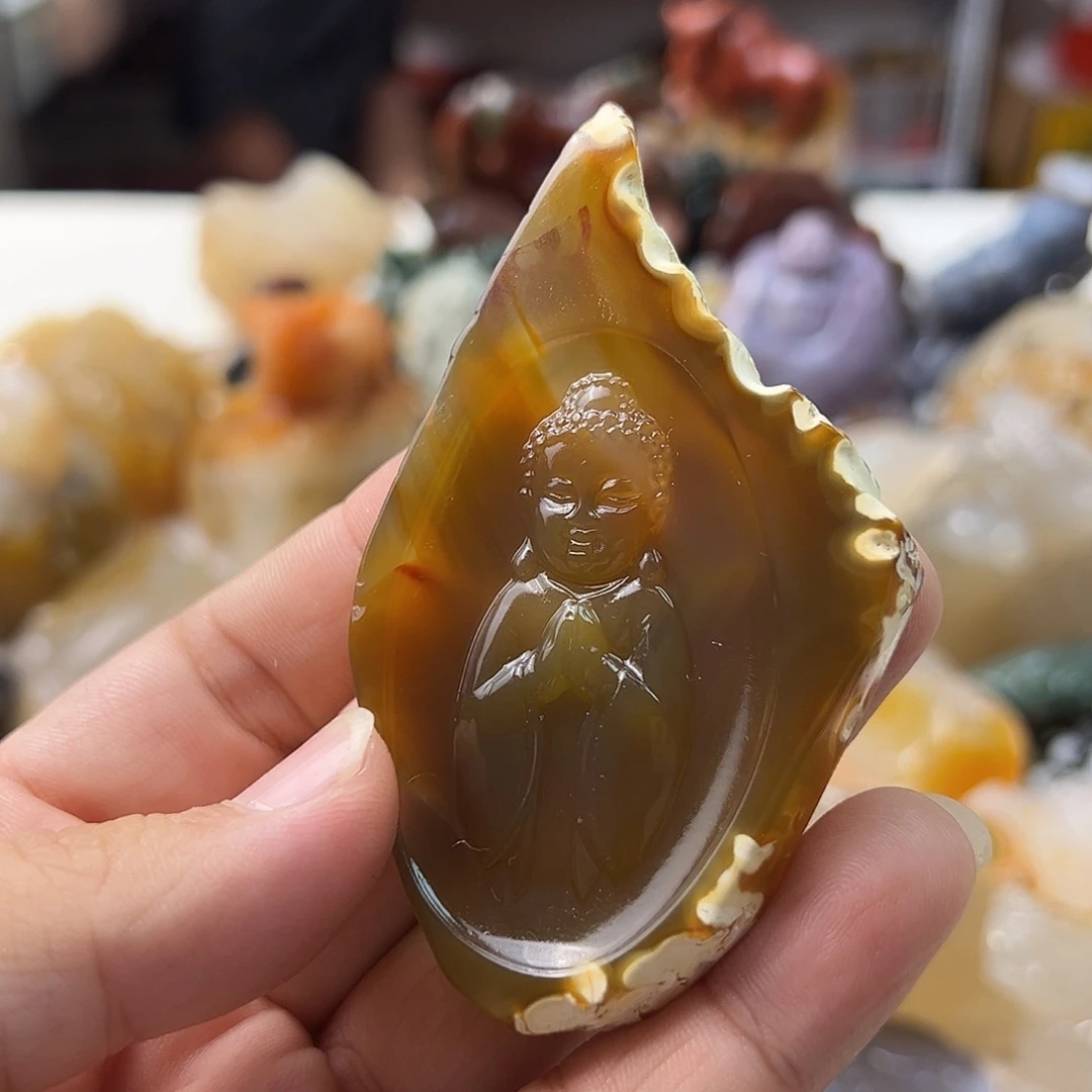 玛瑙/玉髓未镶嵌颈饰