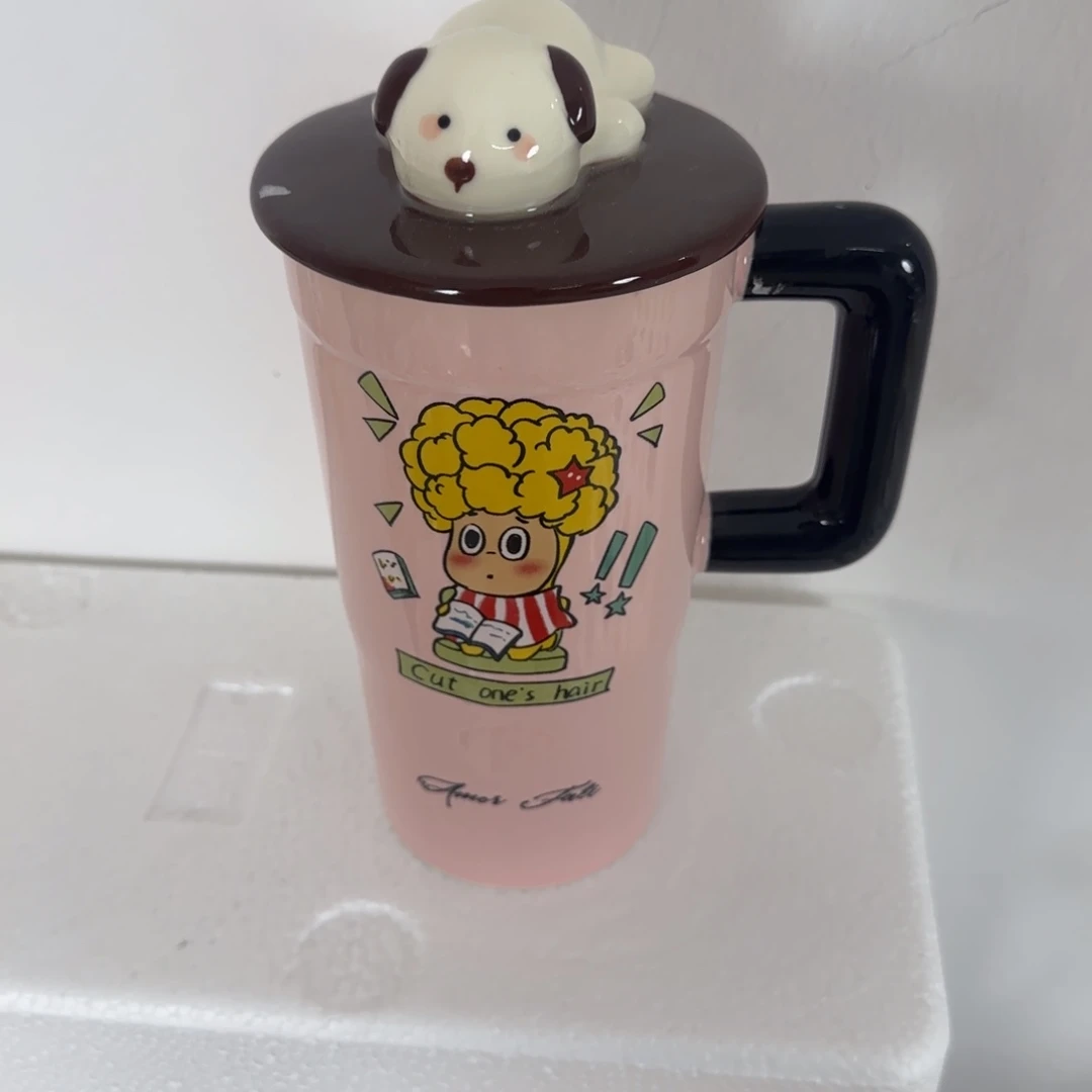 无盖款陶瓷新新杯盖