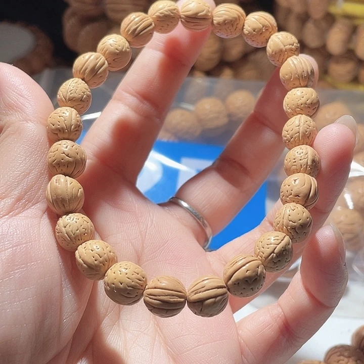 吊坠桃核桃核手串野生26