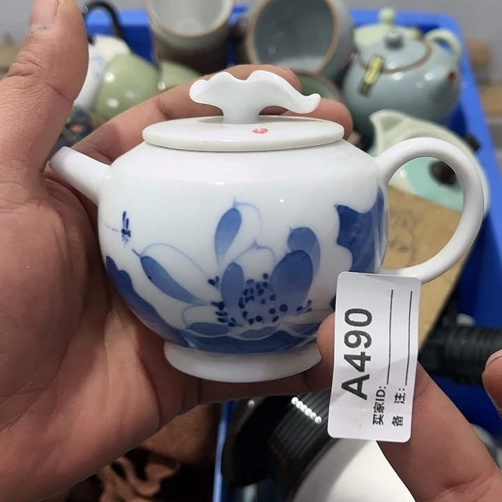 茶具默认微瑕瓷器、茶具、壶、摆件，介意勿拍