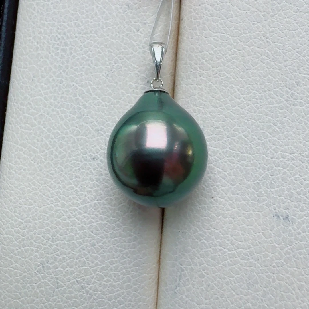 颈饰海水珍珠银S925镶嵌@@aq389