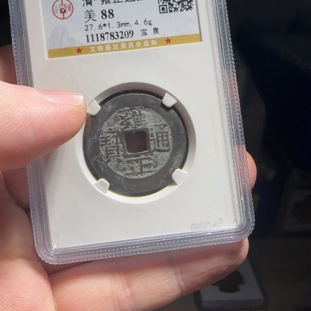 金属XX评级封装盒子币一个