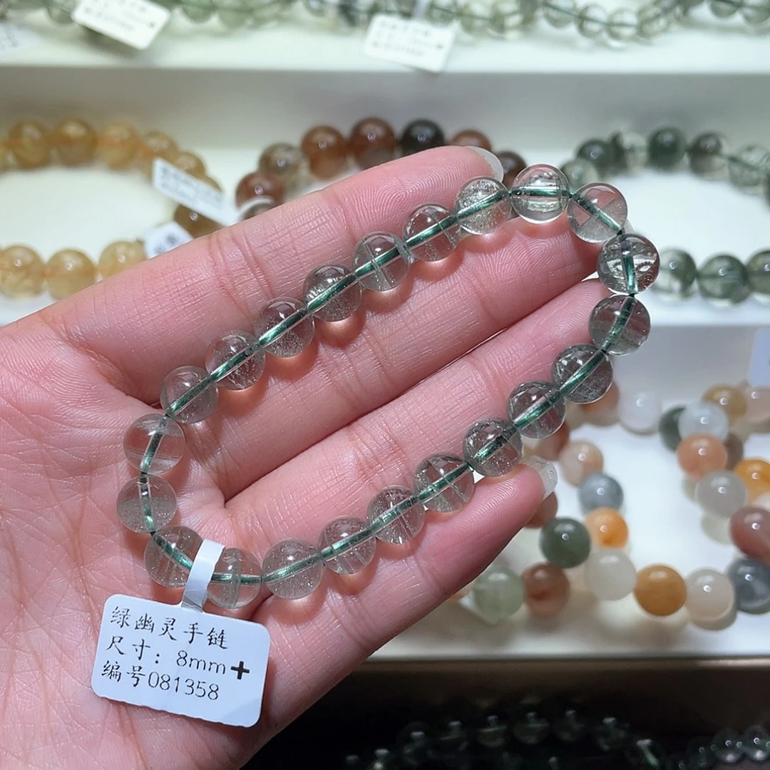 水晶手链未镶嵌金**规水晶