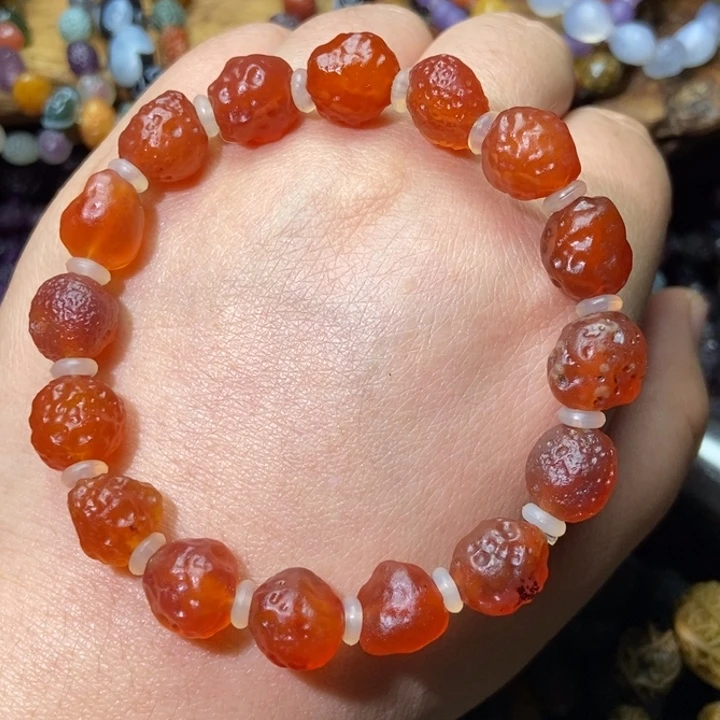 玛瑙/玉髓合金手链