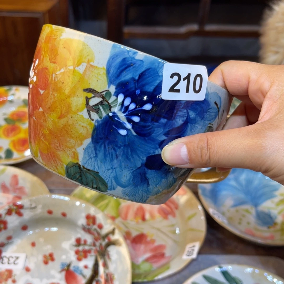 简***一瓷片景德镇手工制作