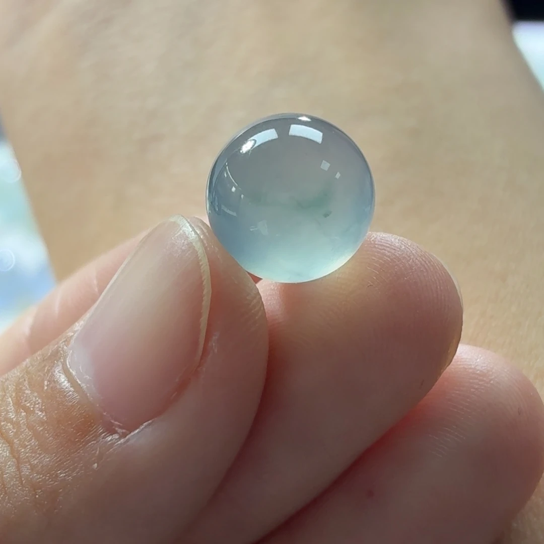 定制翡翠未镶嵌卡11.5蓝