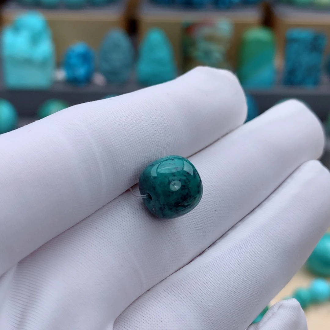 未镶嵌绿松石珠宝奇石半*心