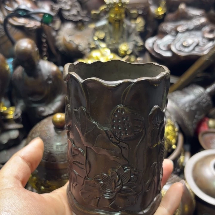 铜器摆件收收藏藏