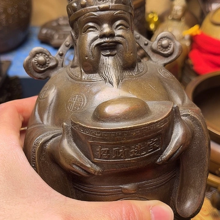 精美铜器批发档口