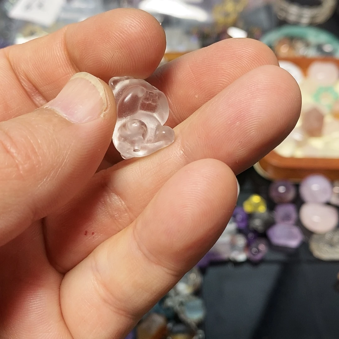未镶嵌水晶珠宝半成品