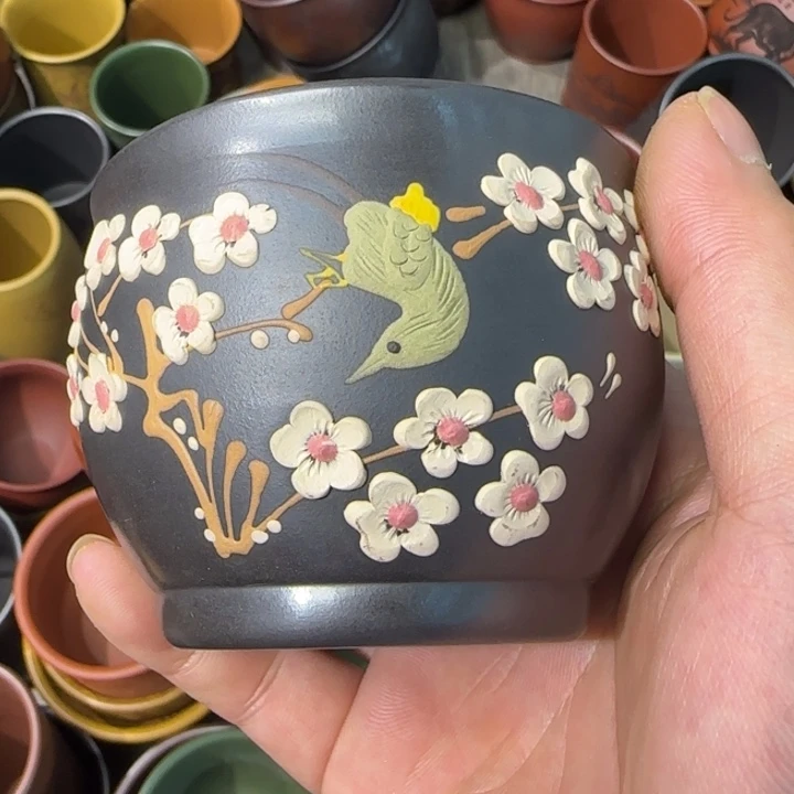 茶杯紫砂全手工制作工艺