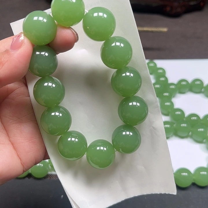 和田玉（青玉）未镶嵌颈饰