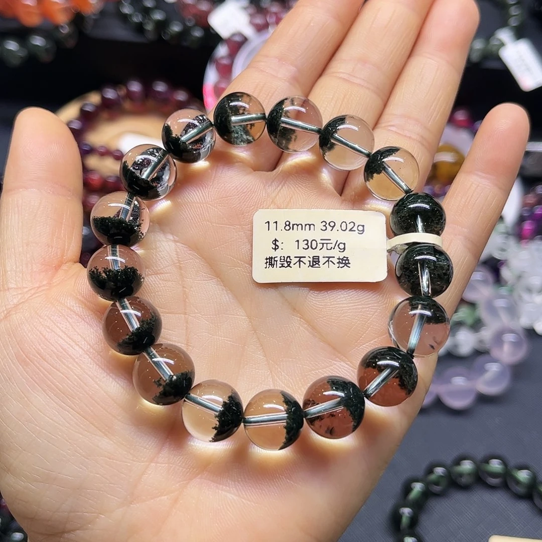 水晶手链未镶嵌1****?天然水晶