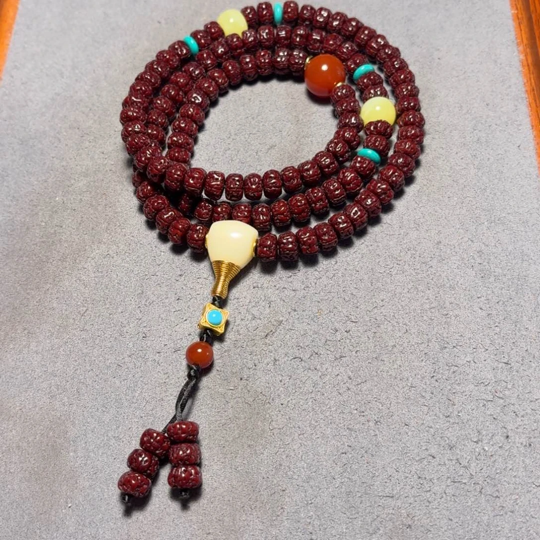 金刚菩提吊坠黑金刚9mm