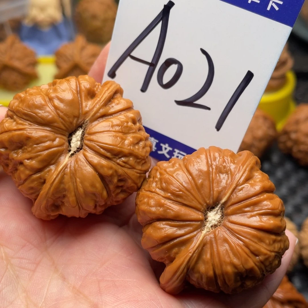 桃核把件南瓜墩43