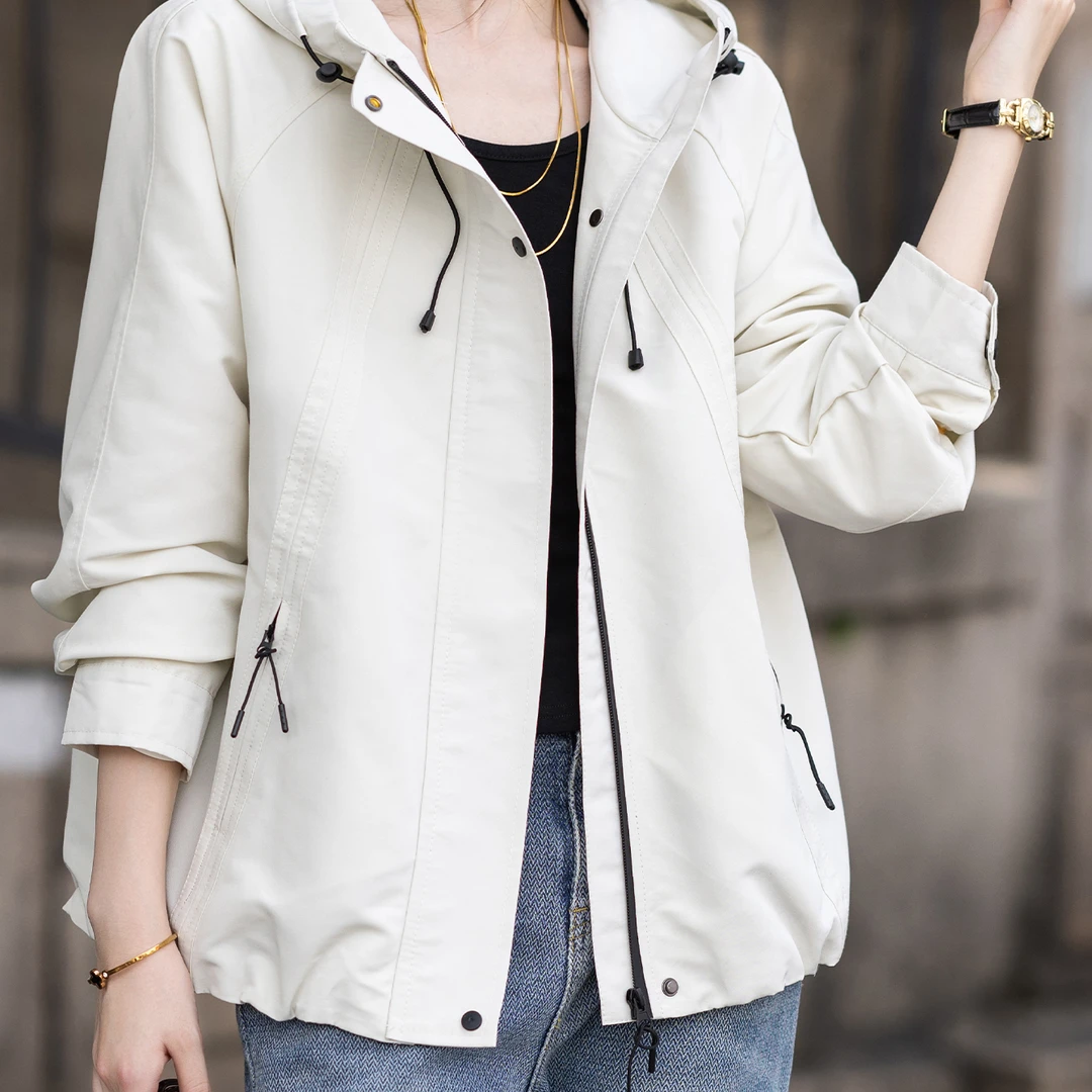 短款秋冬风衣外套女2025年春秋季新款女装气质上衣百搭休闲薄款