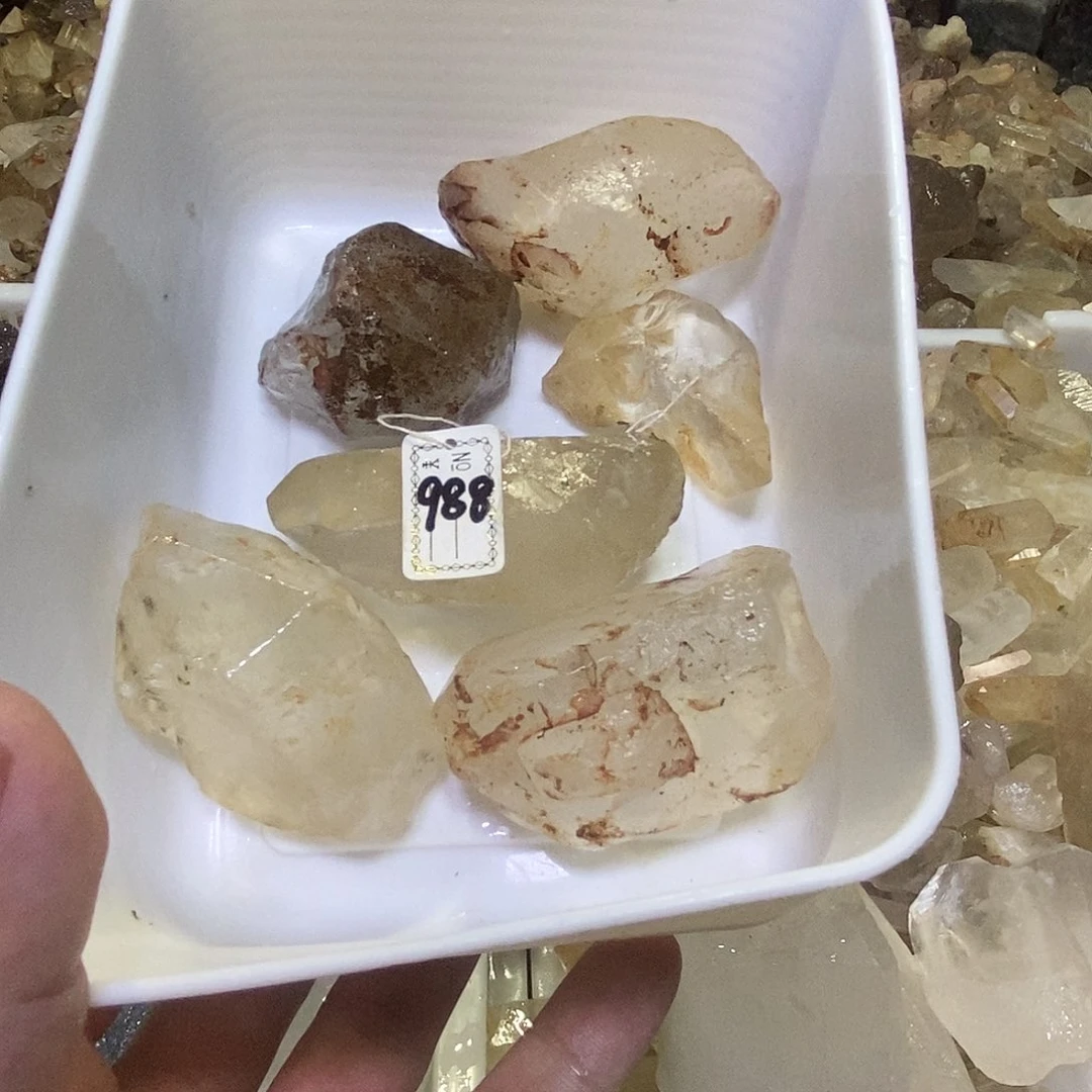 水晶珠宝半成品未镶嵌初**遇