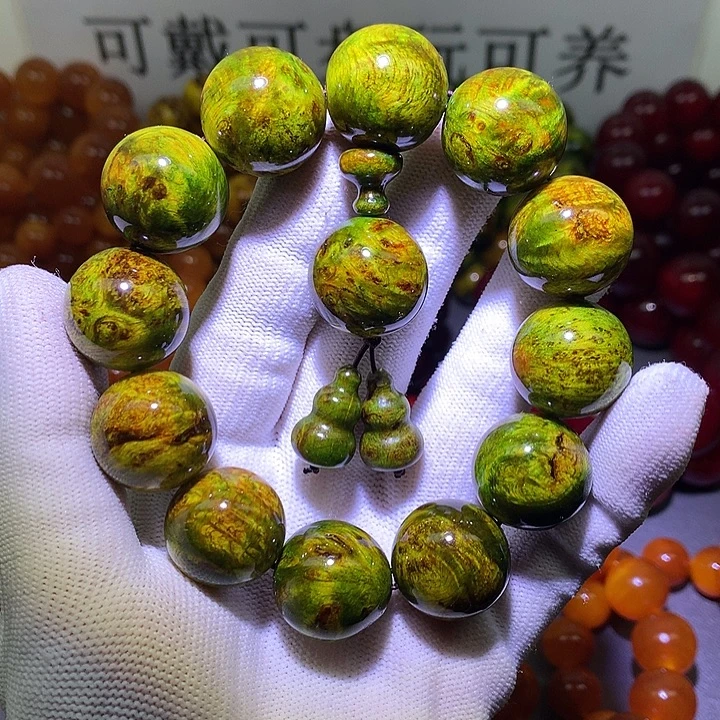 手串/手链松木（琥珀木）2.0 水墨丹青高货