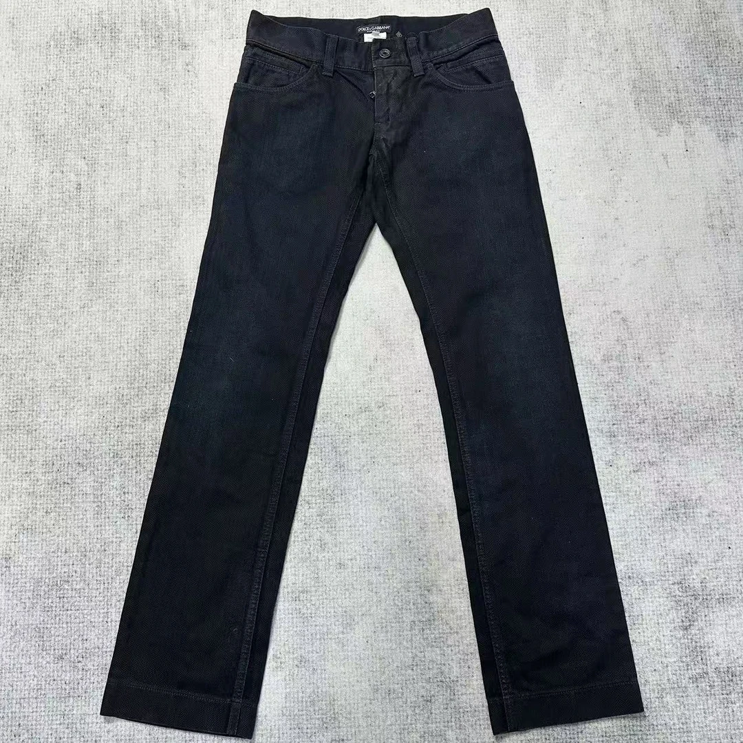 99新  DG/蓝黑牛仔裤/44码/80腰围/99新