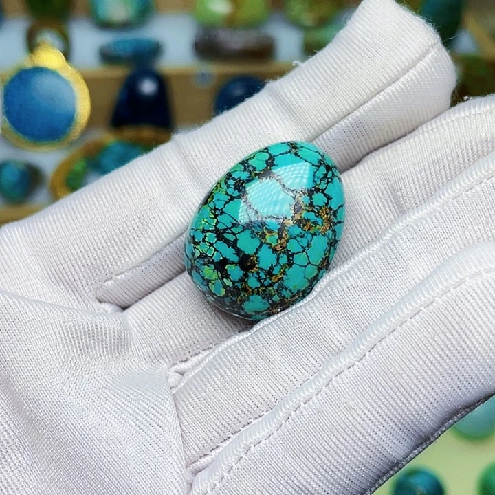 绿松石珠宝奇石未镶嵌